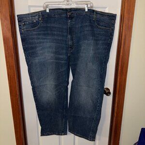 Levi's Men's Relaxed Jeans in Dark Blue